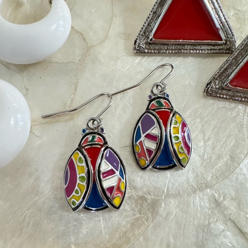 Vintage Abstract Earring Bundle - Picture 5 of 5